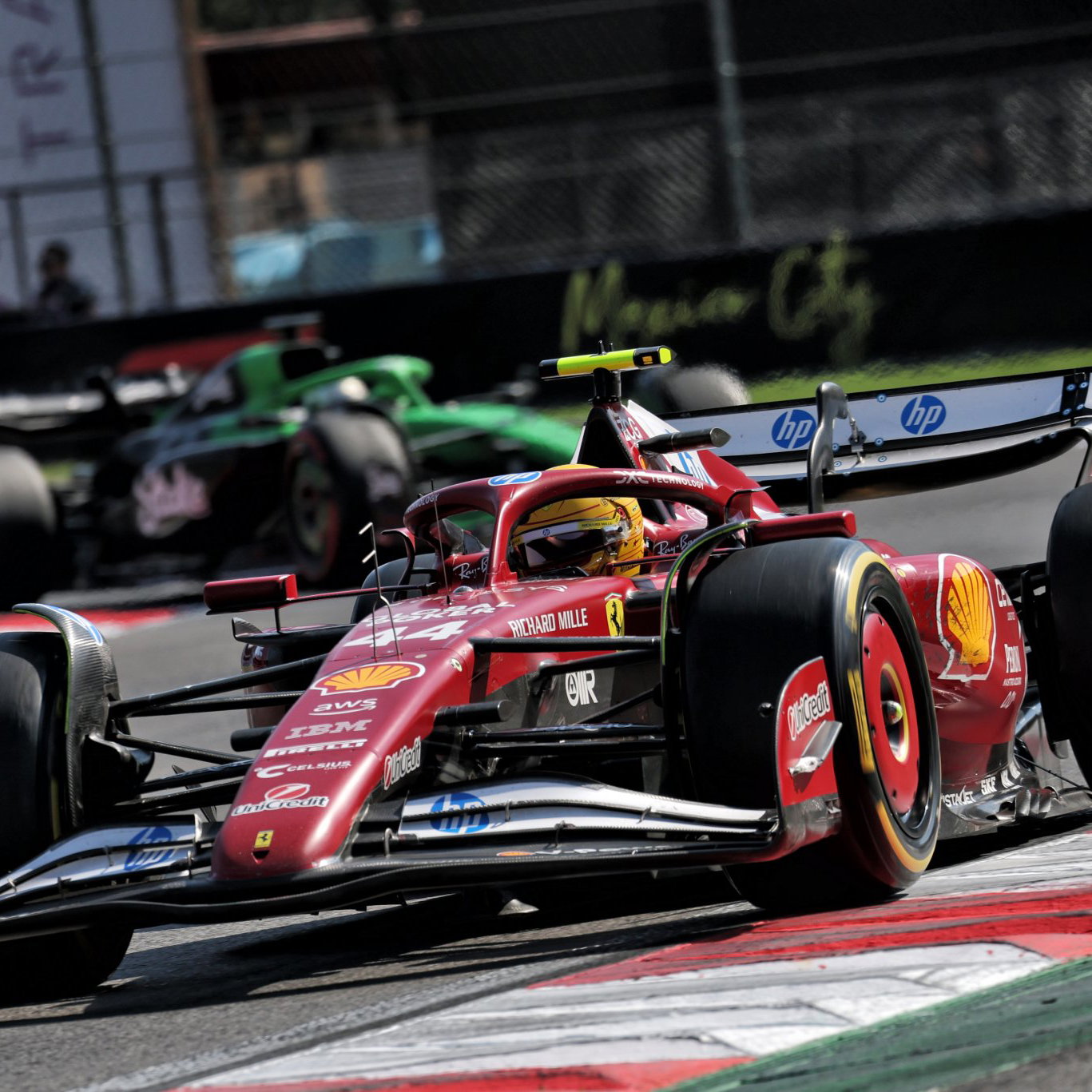 Lewis Hamilton, 2025 F1 Mexico City Grand Prix. Credit: XPB.