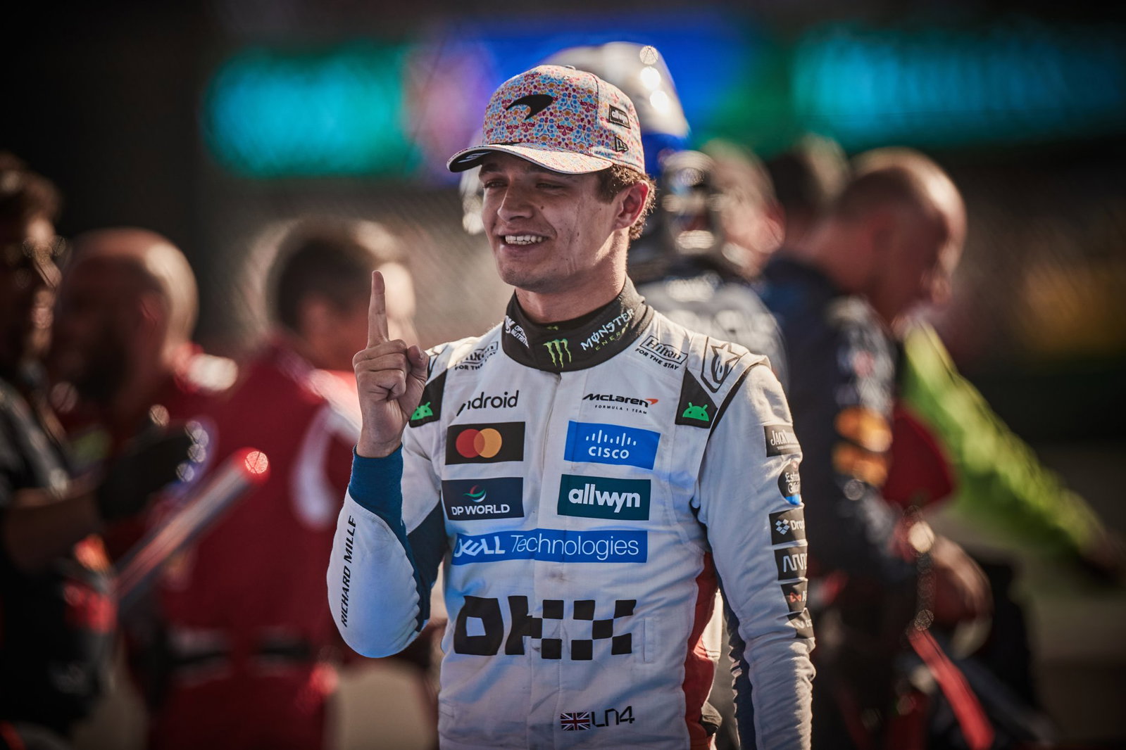 Norris won last year's race on his way to the F1 title