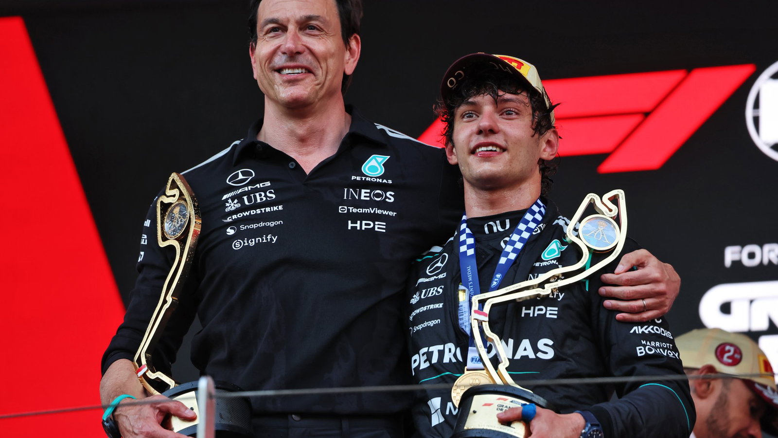 Kimi Antonelli & Toto Wolff