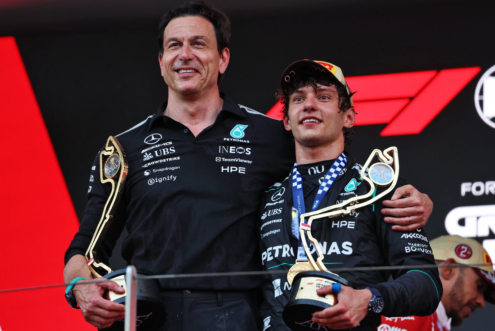 Kimi Antonelli & Toto Wolff