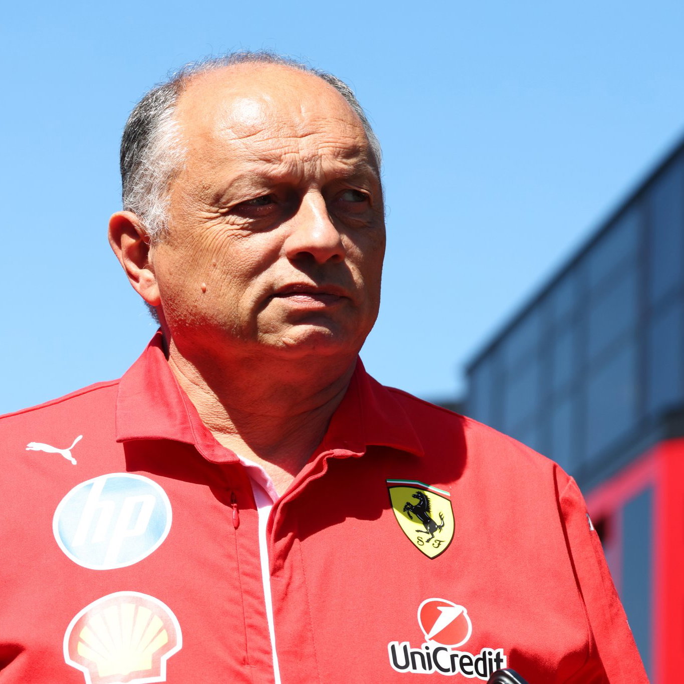 Speculation has surrounding Fred Vasseur's position as Ferrari team principal 