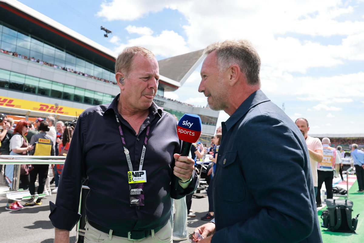 Martin Brundle reveals what Christian Horner told him about Ferrari rumours