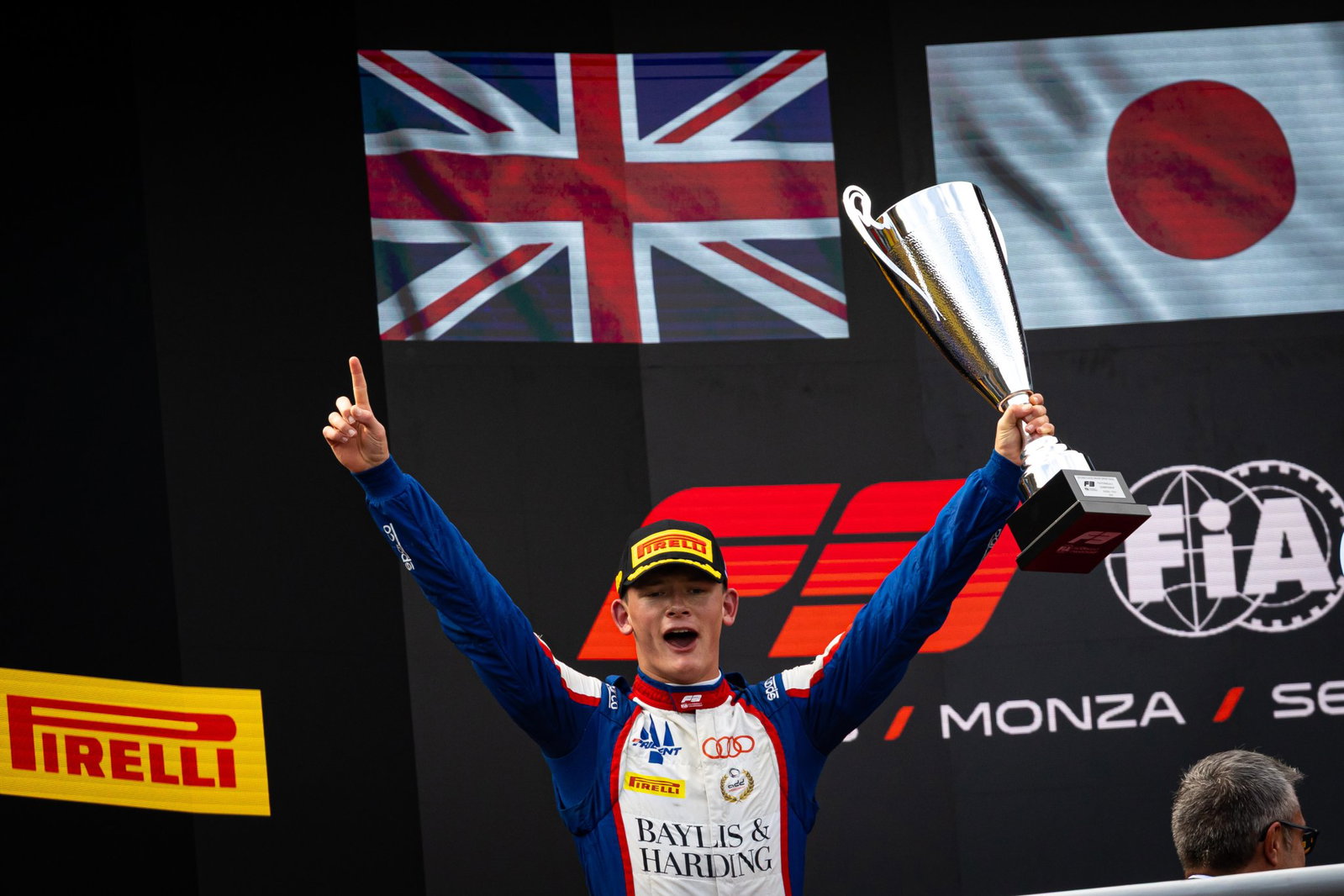 Slater scored one feature race win in his rookie F3 season 