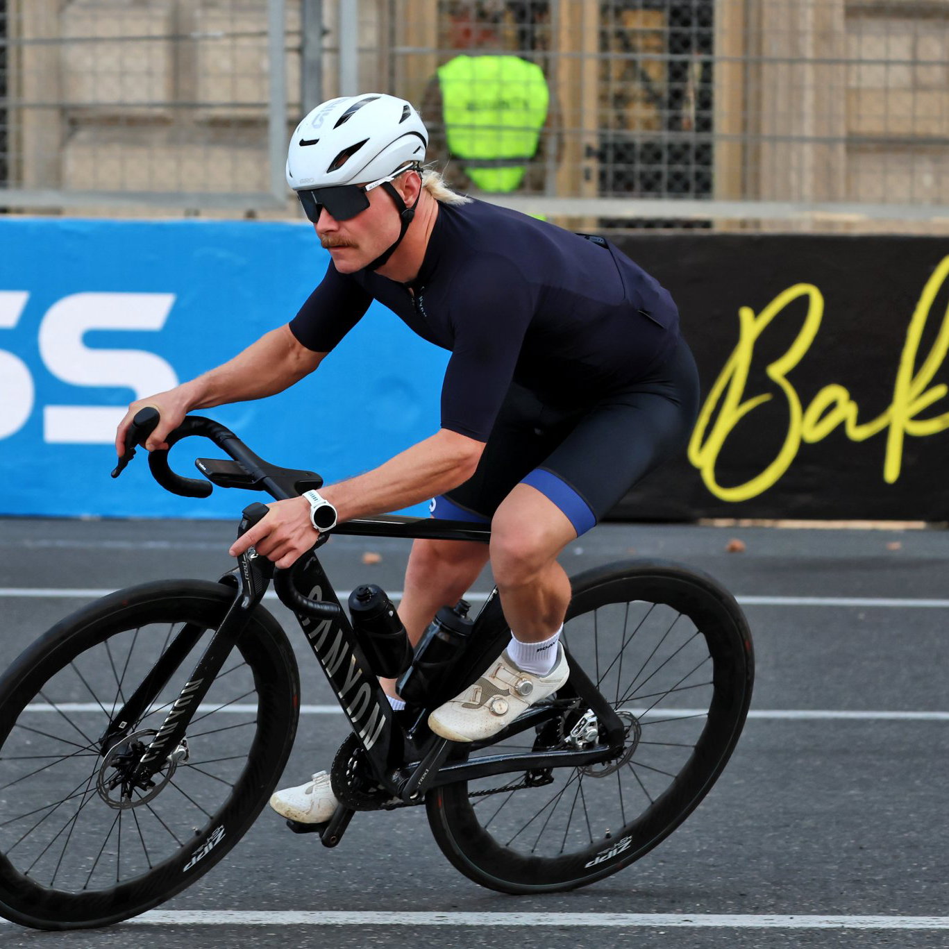 Valtteri Bottas is an avid cyclist 