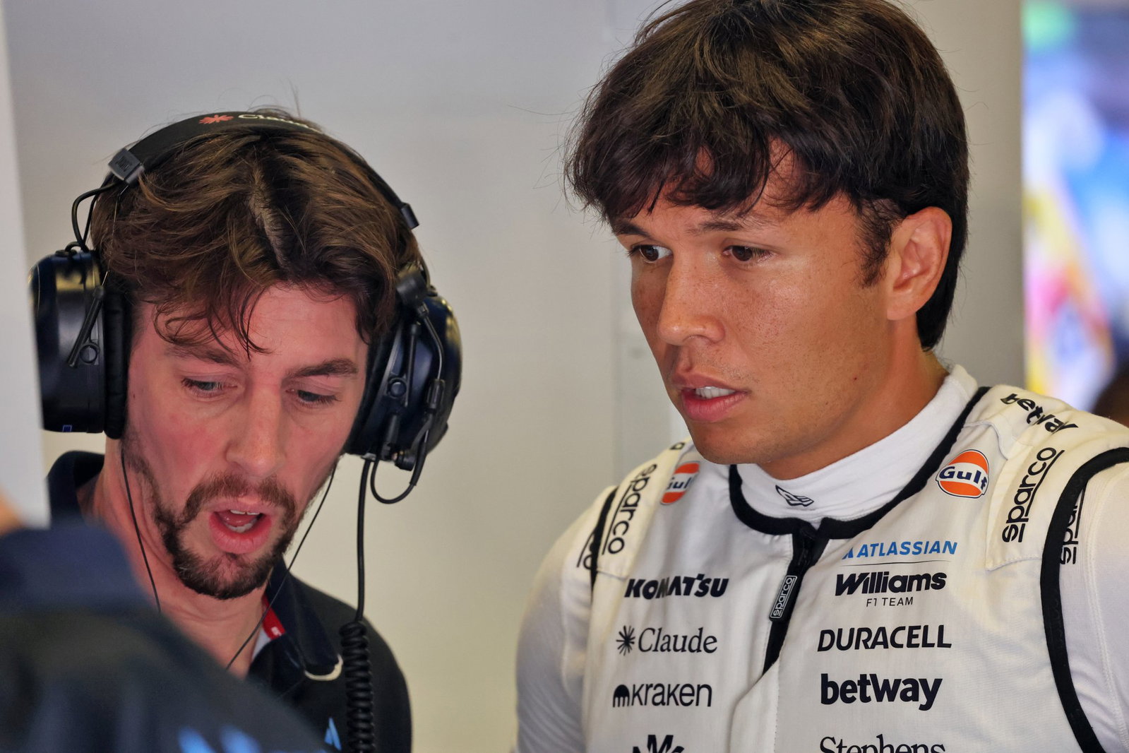 Albon didn't see much wrong with the incident