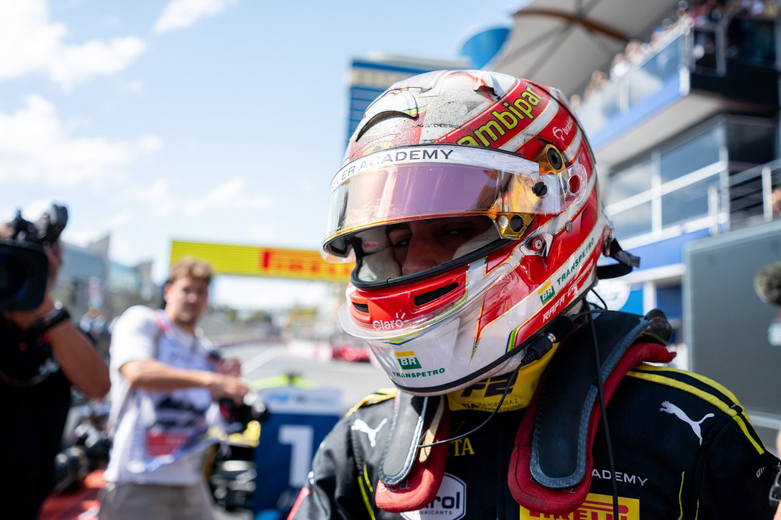 Camara is leading the Formula 2 championship 