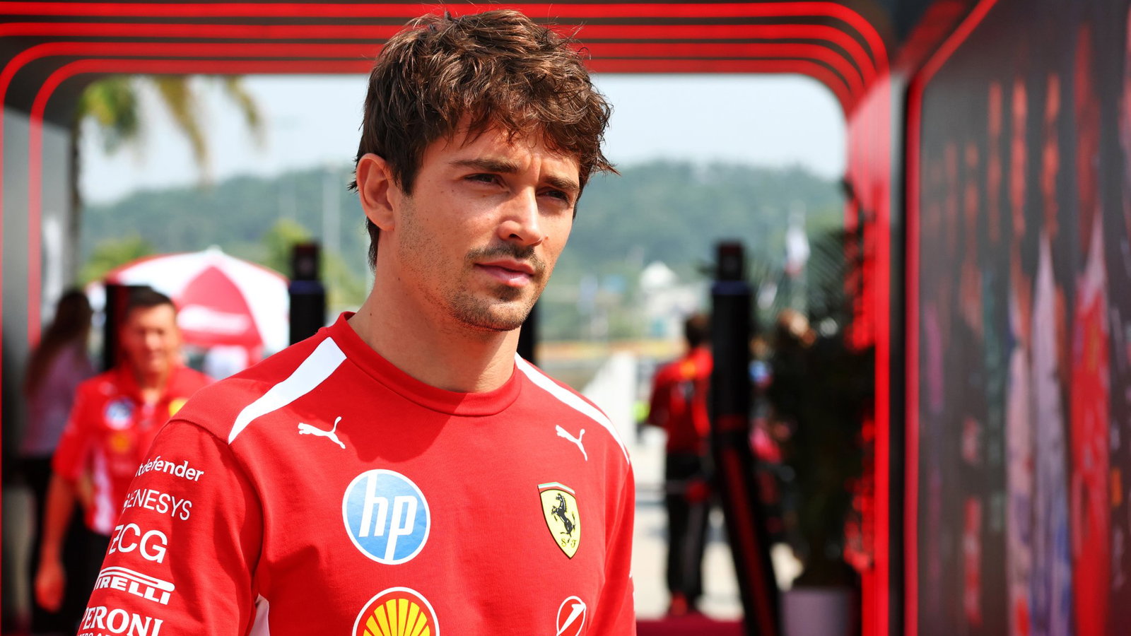 Charles Leclerc switched off his social media in response to the rumours