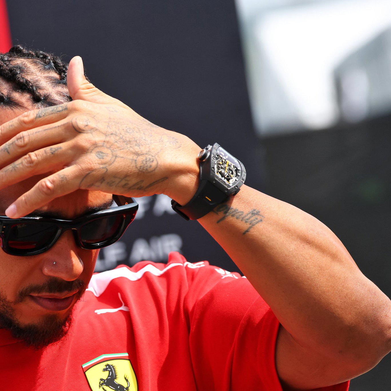Lewis Hamilton impeded Gabriel Bortoleto in FP2 