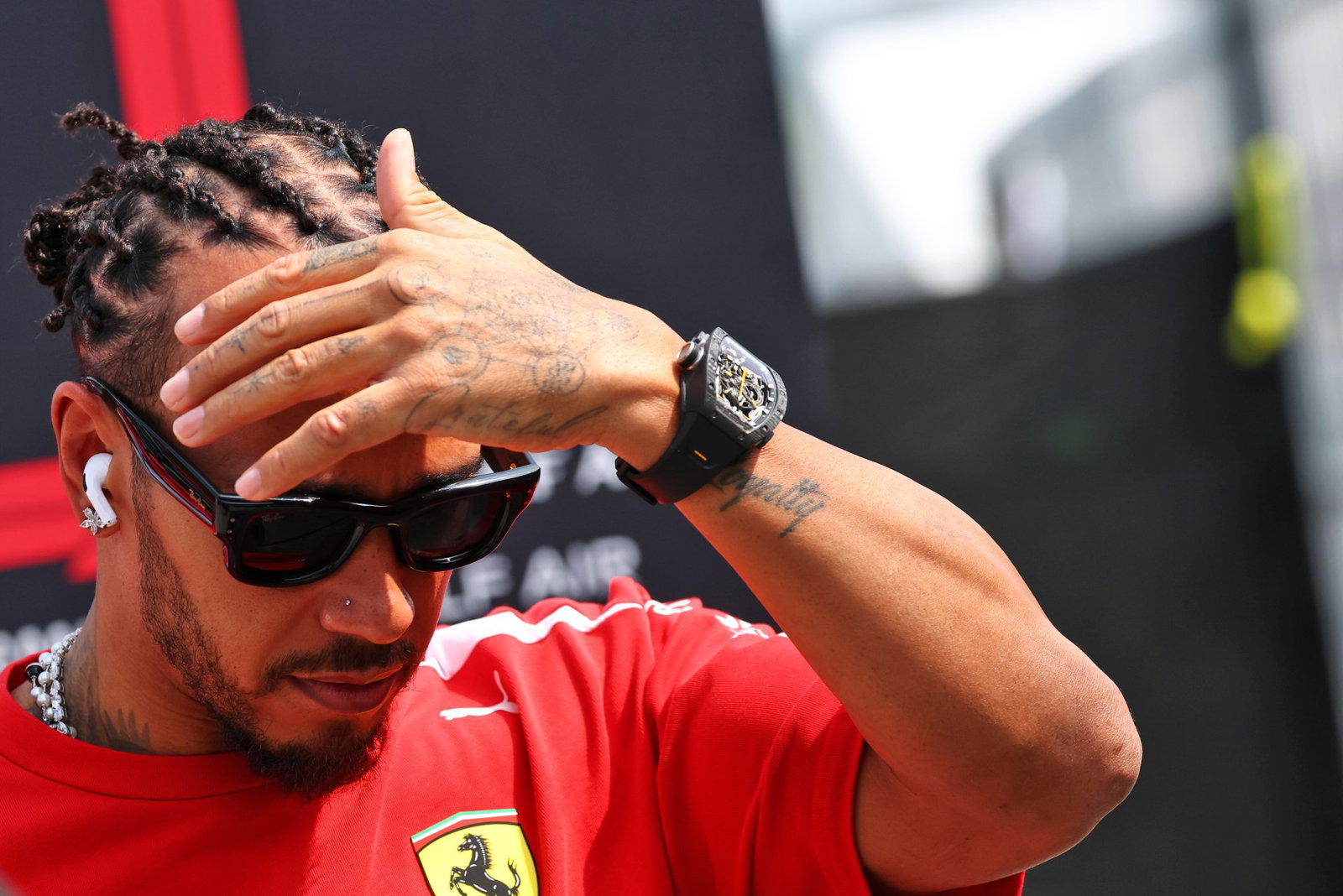Lewis Hamilton impeded Gabriel Bortoleto in FP2