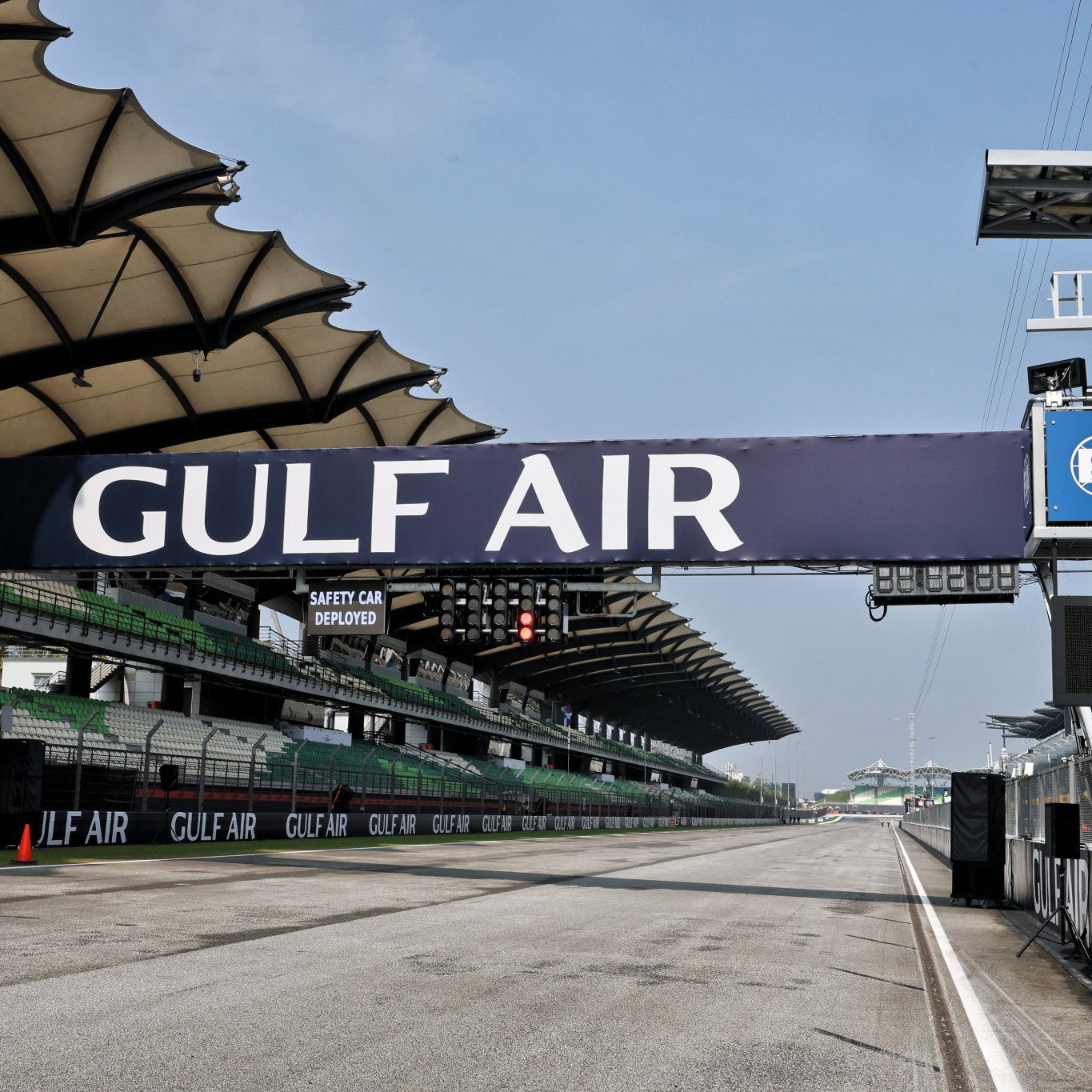The Bahrain Grand Prix is being held in Malaysia due to the conflict in the Middle East