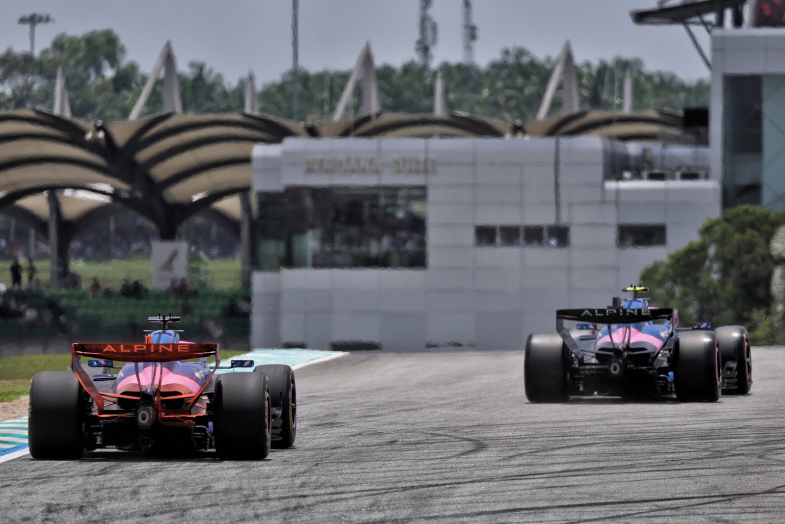 Pierre Gasly and Franco Colapinto