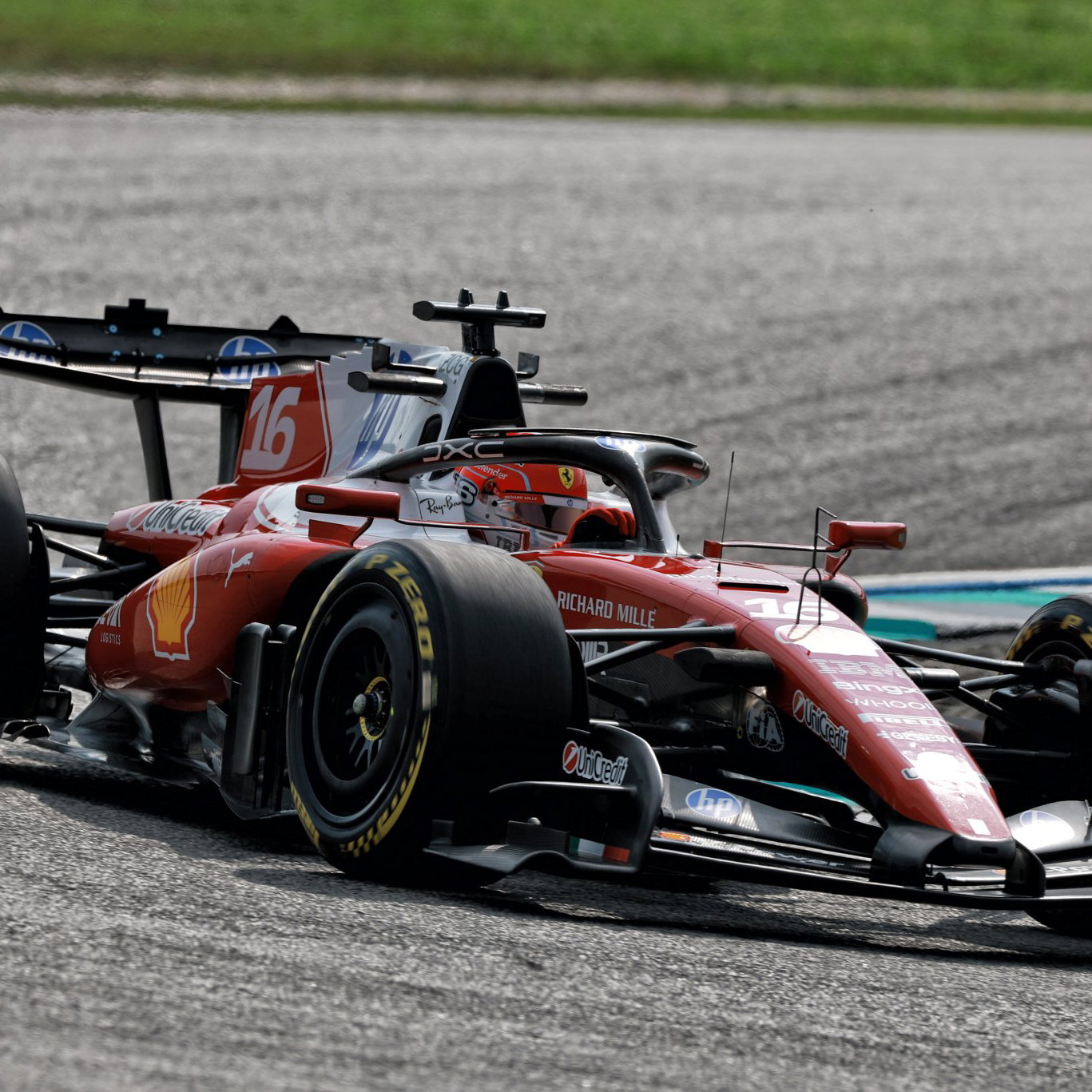 Charles Leclerc set the pace in second practice 