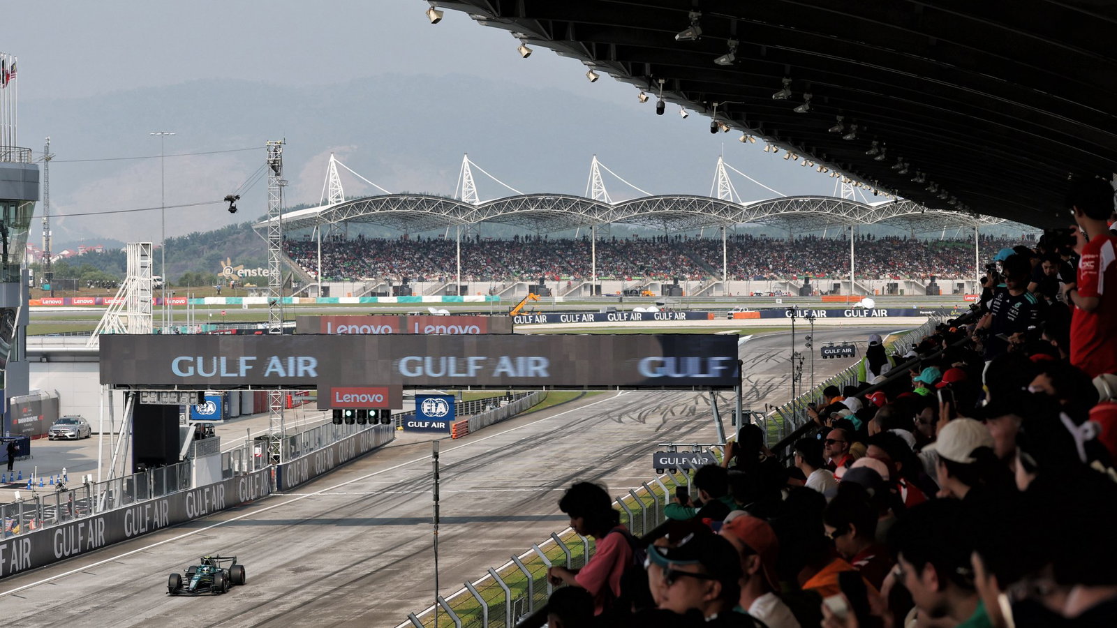 All F1 sessions so far this weekend have taken place in dry conditions