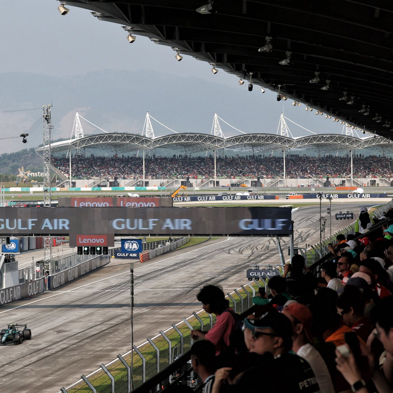 All F1 sessions so far this weekend have taken place in dry conditions