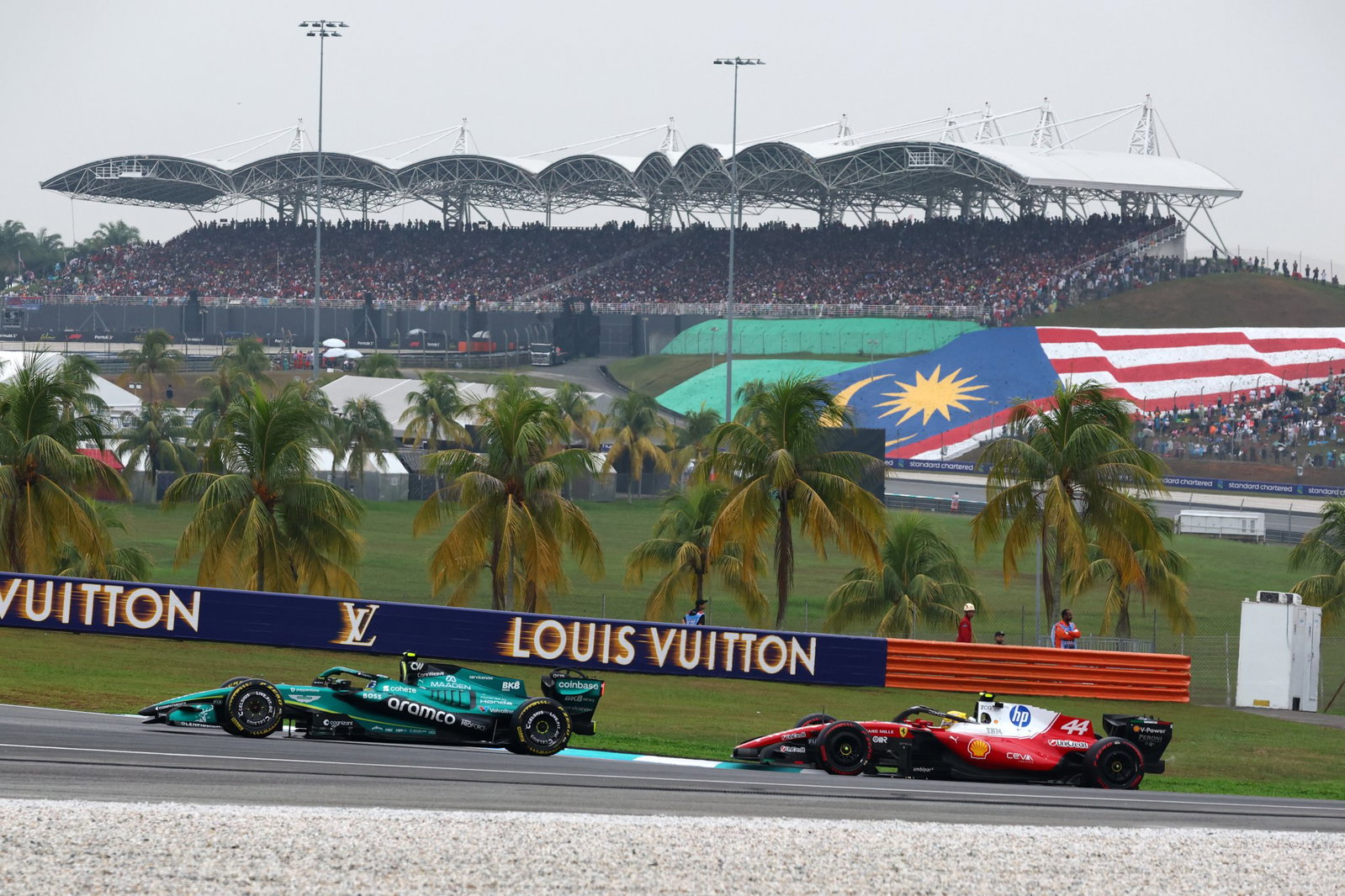 Fernando Alonso and Lewis Hamilton