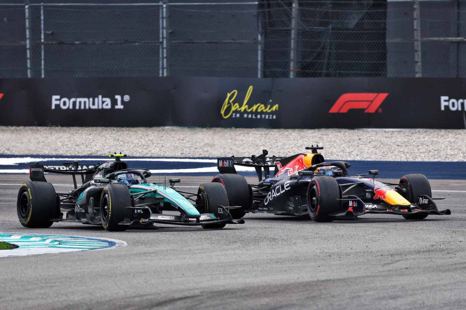 Max Verstappen and Kimi Antonelli