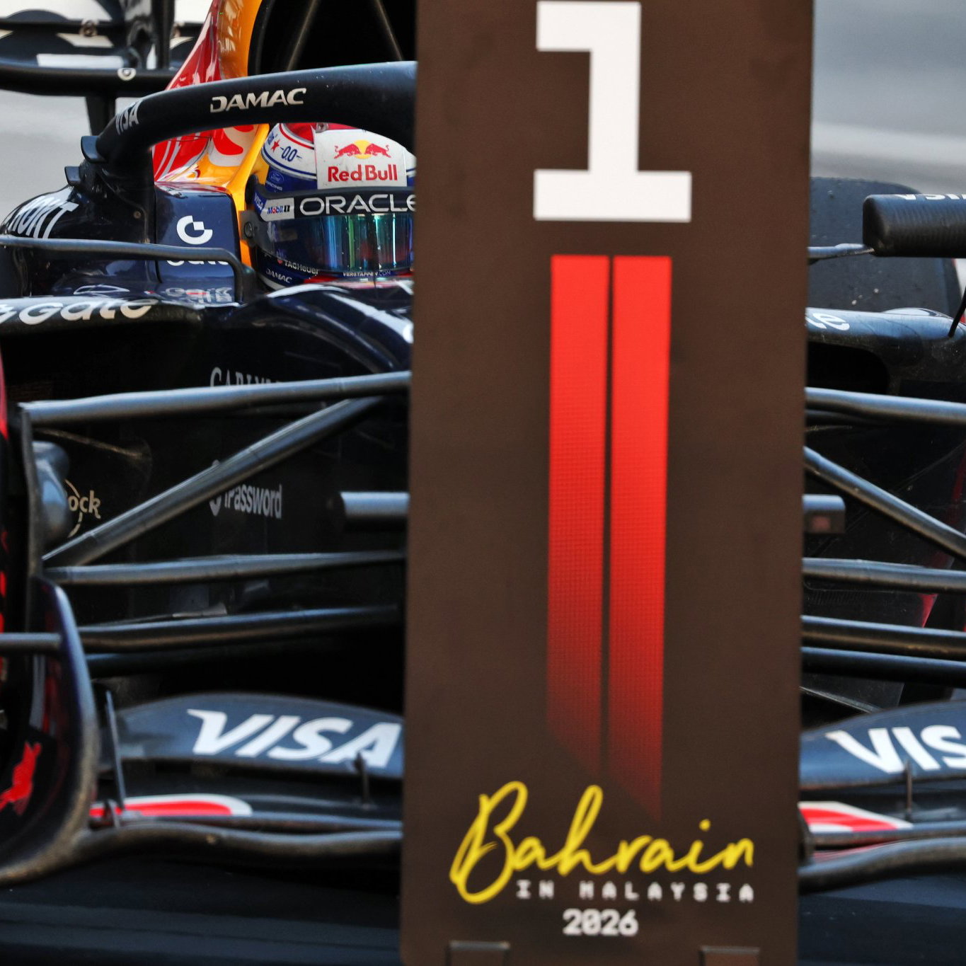 Max Verstappen won the Bahrain Grand Prix in Malaysia