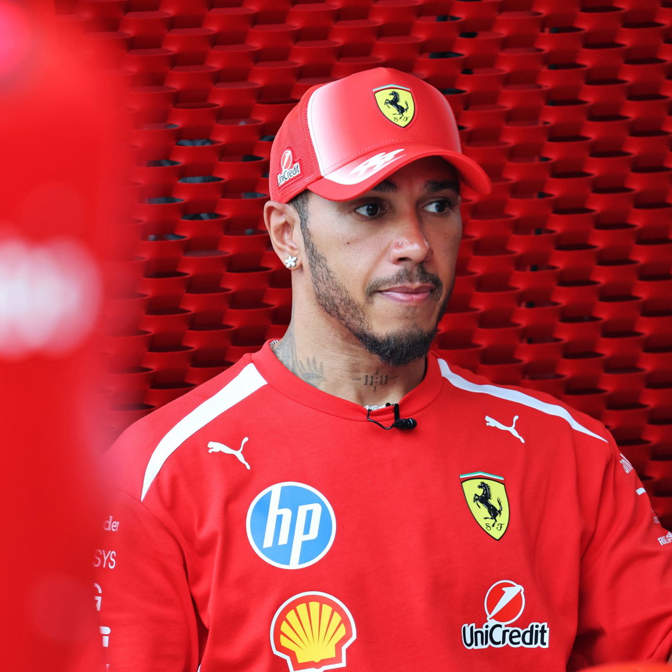 Lewis Hamilton defended Ferrari's strategy