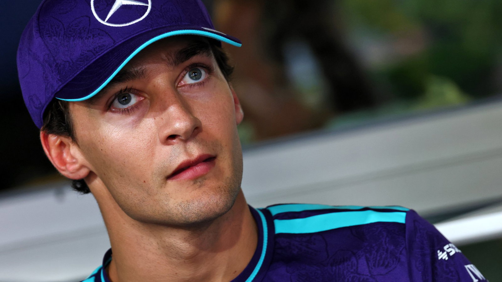 George Russell will start from the back in Singapore