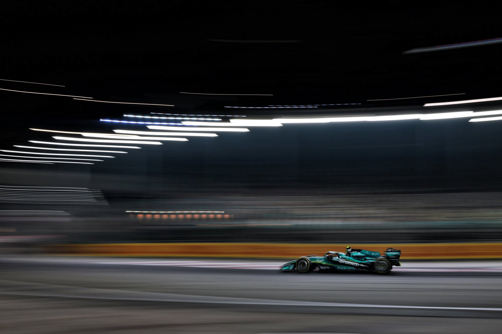 Fernando Alonso qualified 15th after reaching SQ2