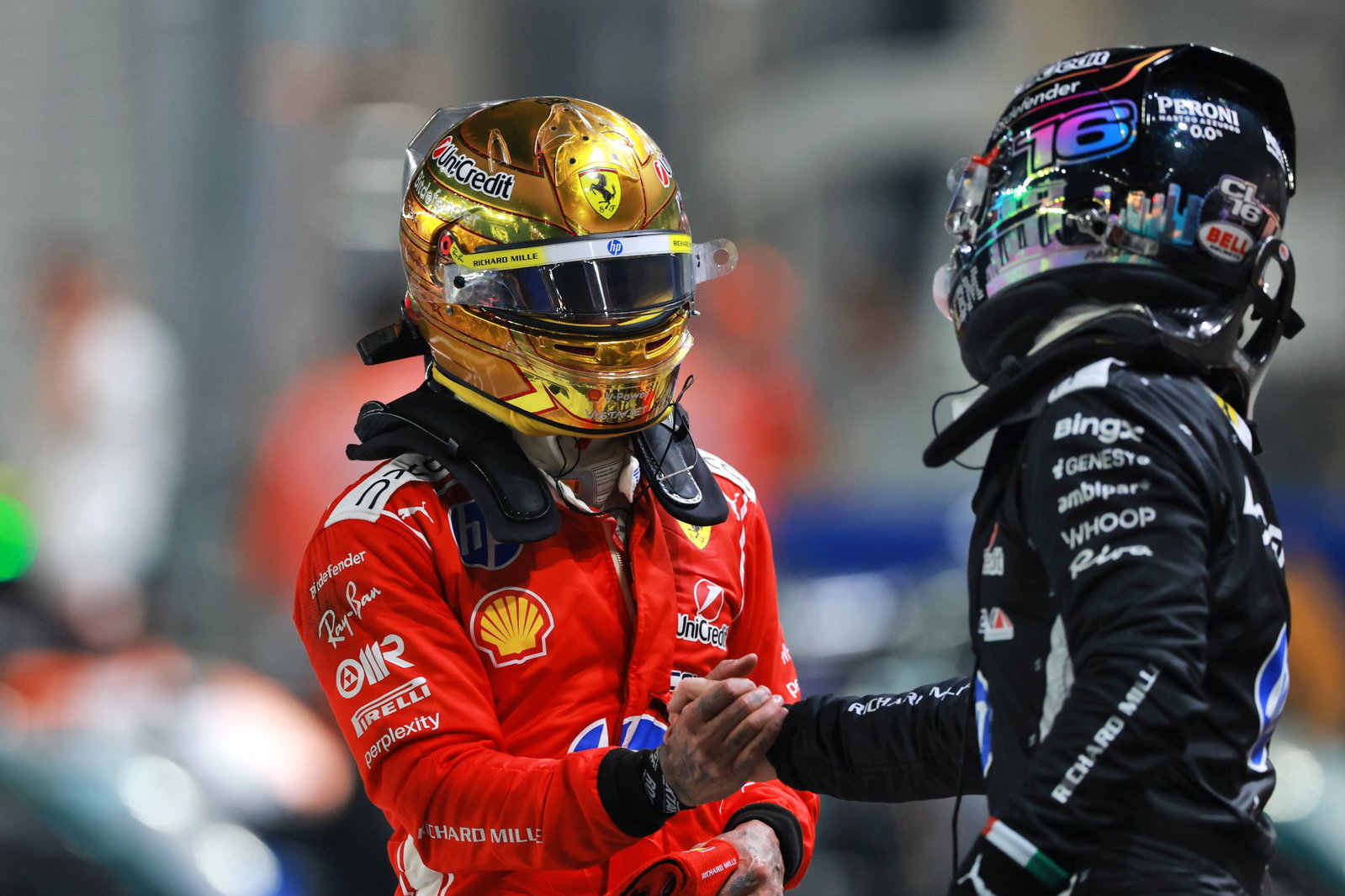 Leclerc is catching Hamilton