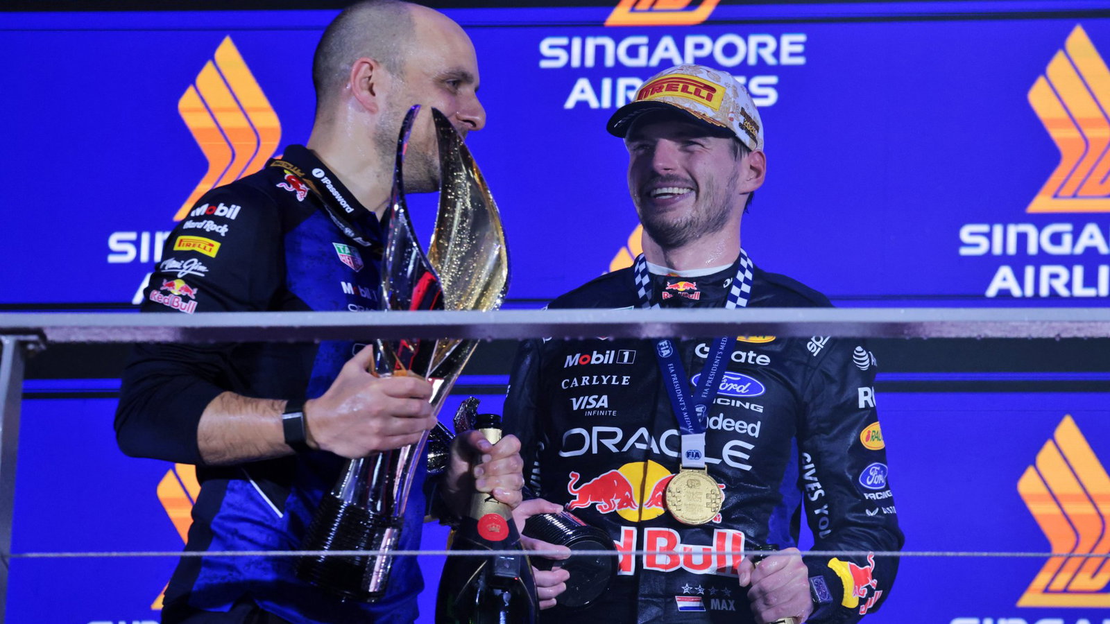 Max Verstappen had radio issues in the Singapore GP