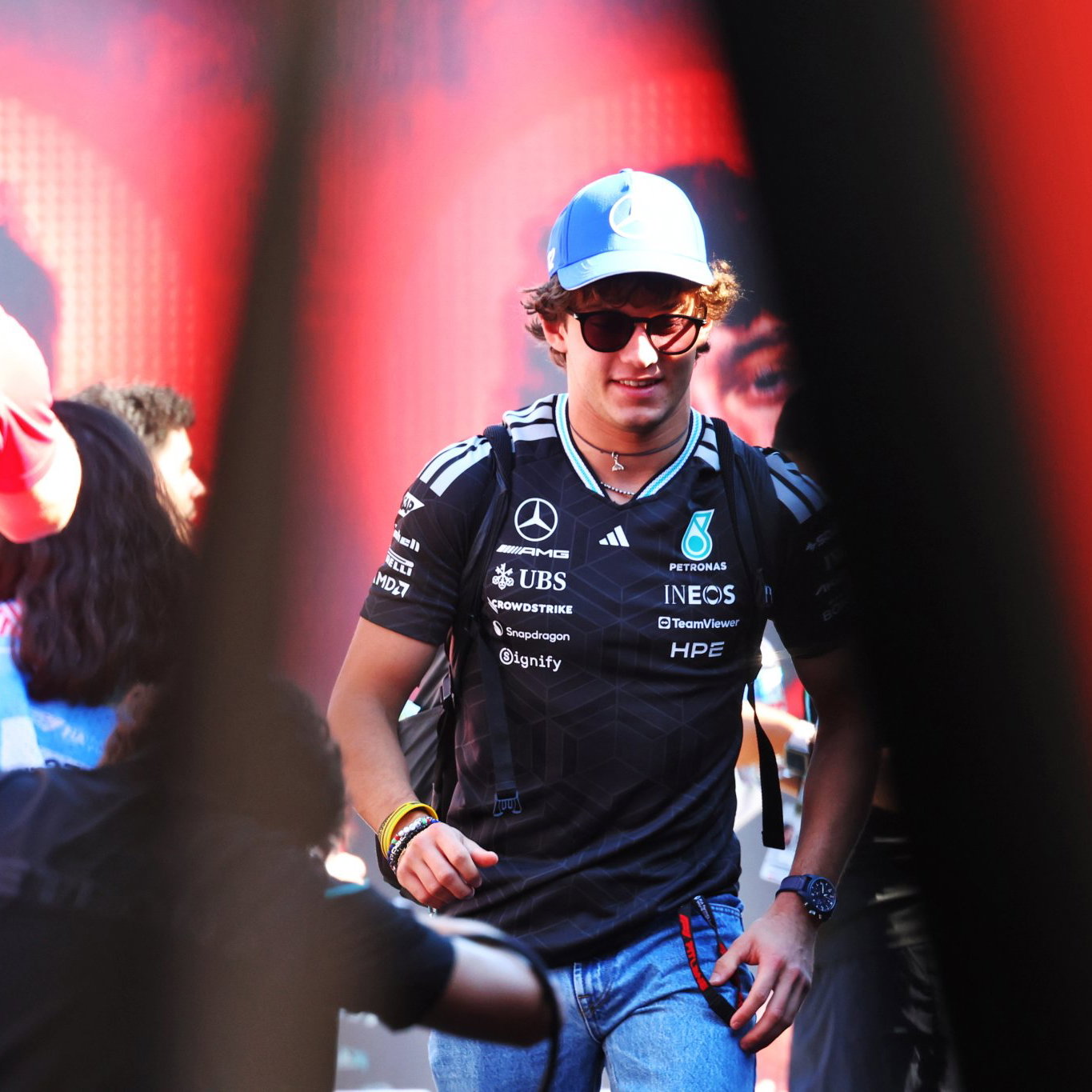 Kimi Antonelli had an embarrassing moment that went viral in Austin