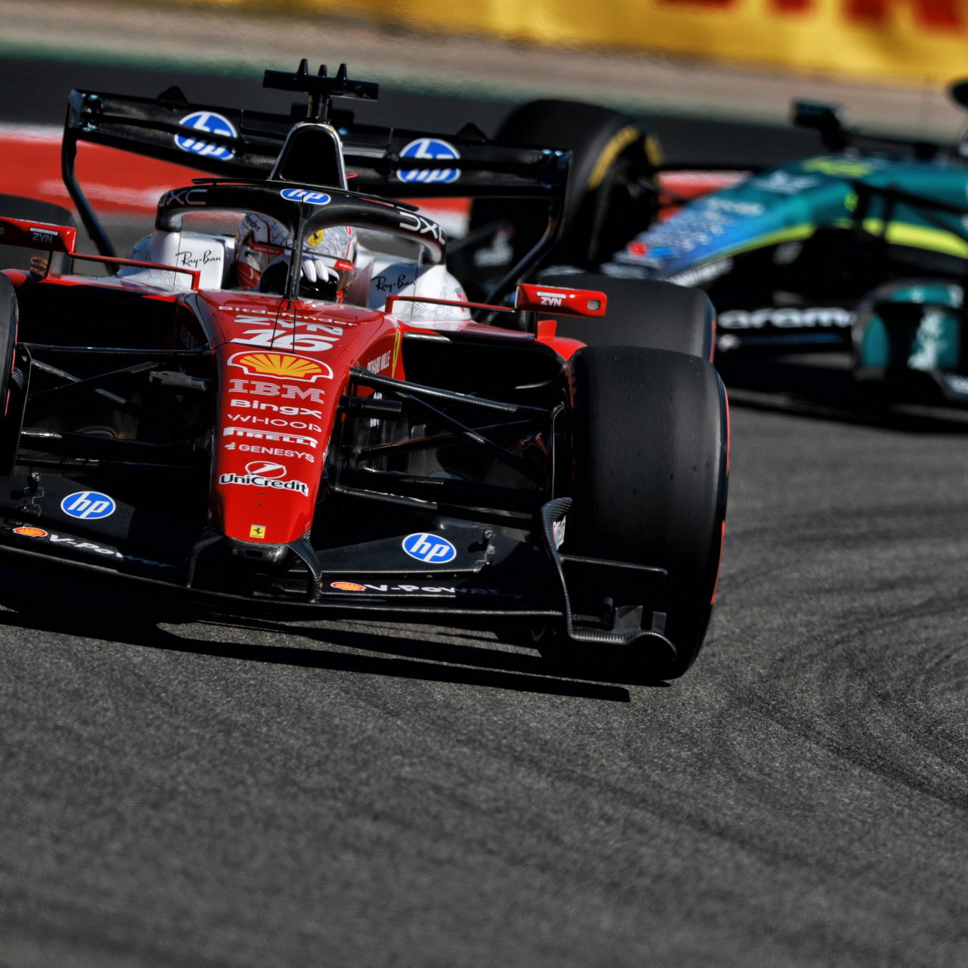 Charles Leclerc topped both practice sessions on Friday 