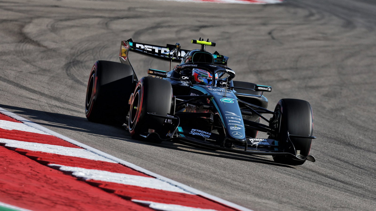 Mercedes is running its latest upgrade on both cars in the US