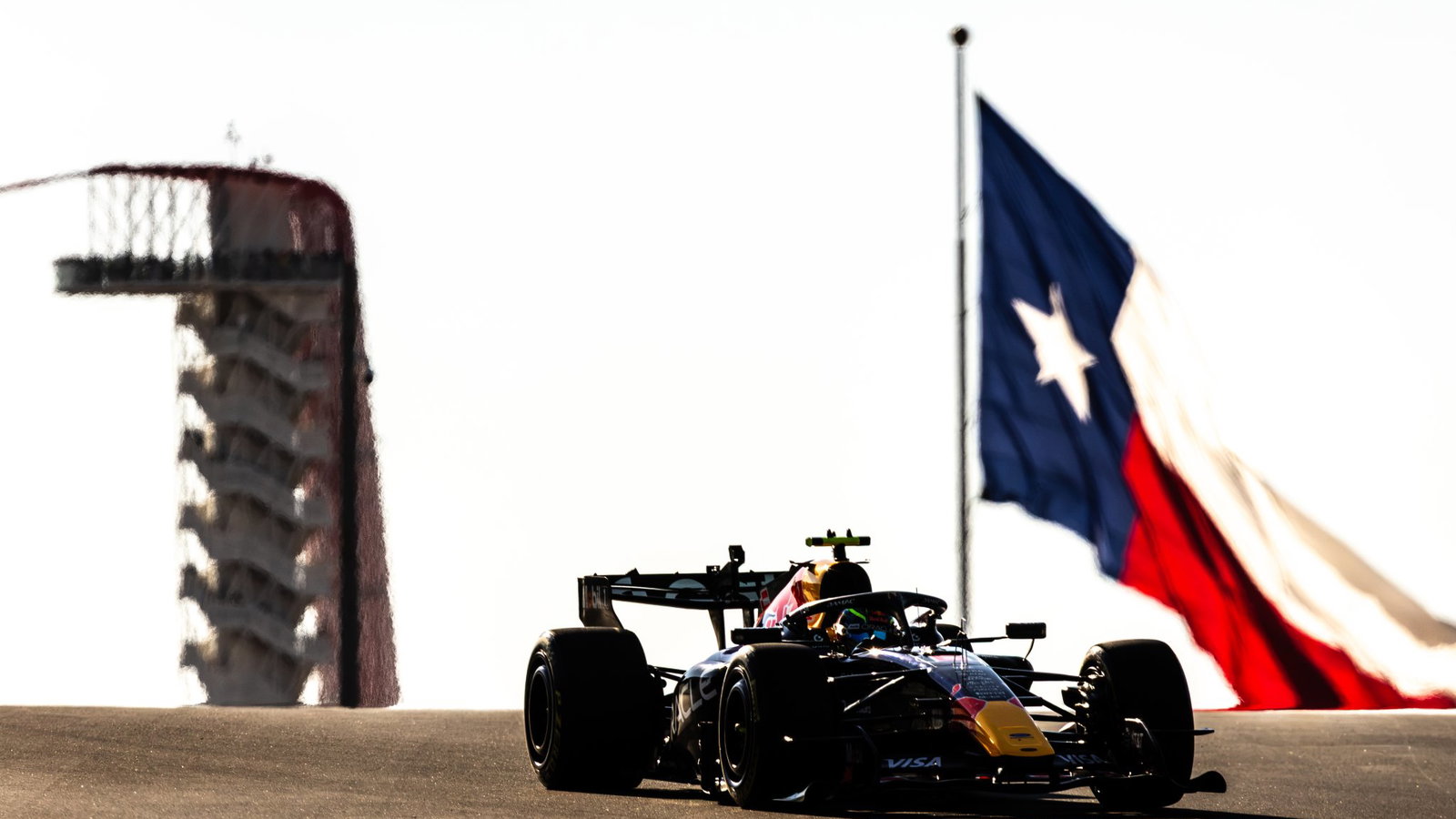 Isack Hadjar struggled to find the right balance with the Red Bull on Friday in Austin.