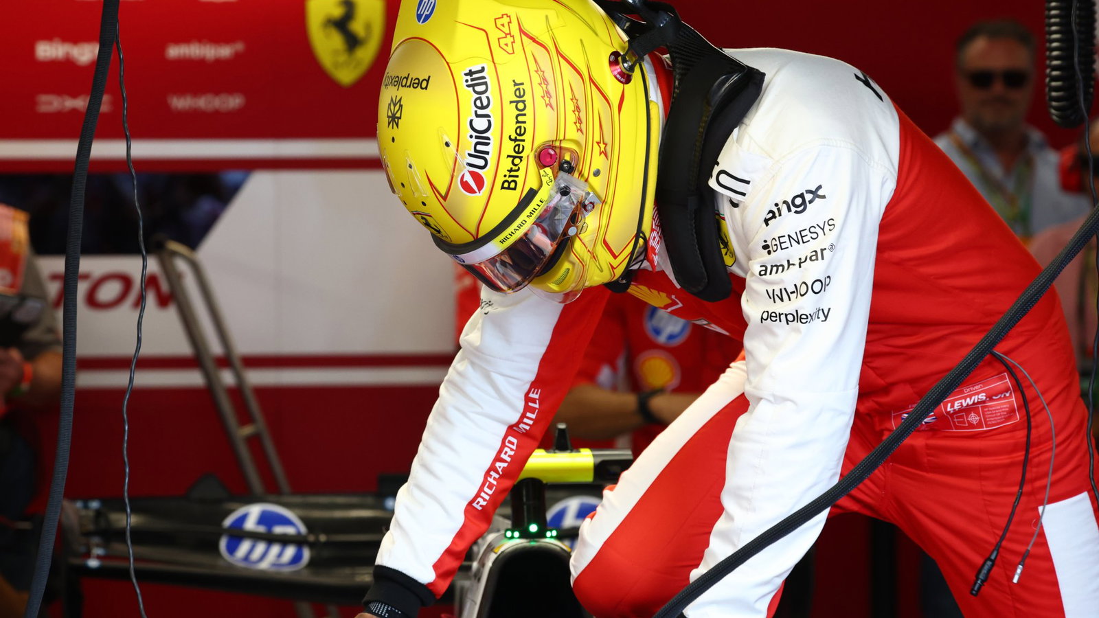 Lewis Hamilton is using FP1 in Mexico to carry out tests