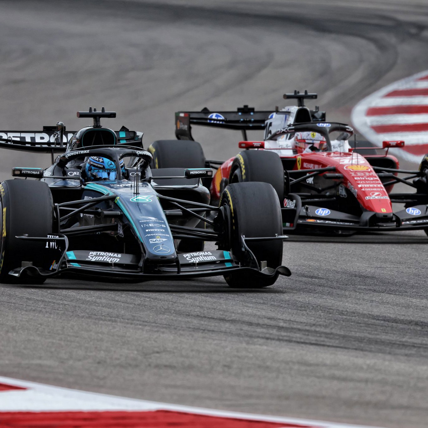 Russell had a race to forget in eighth