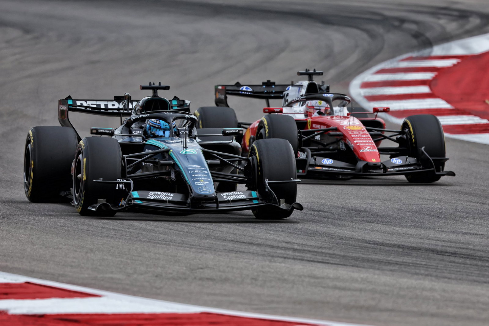 Russell had a race to forget in eighth