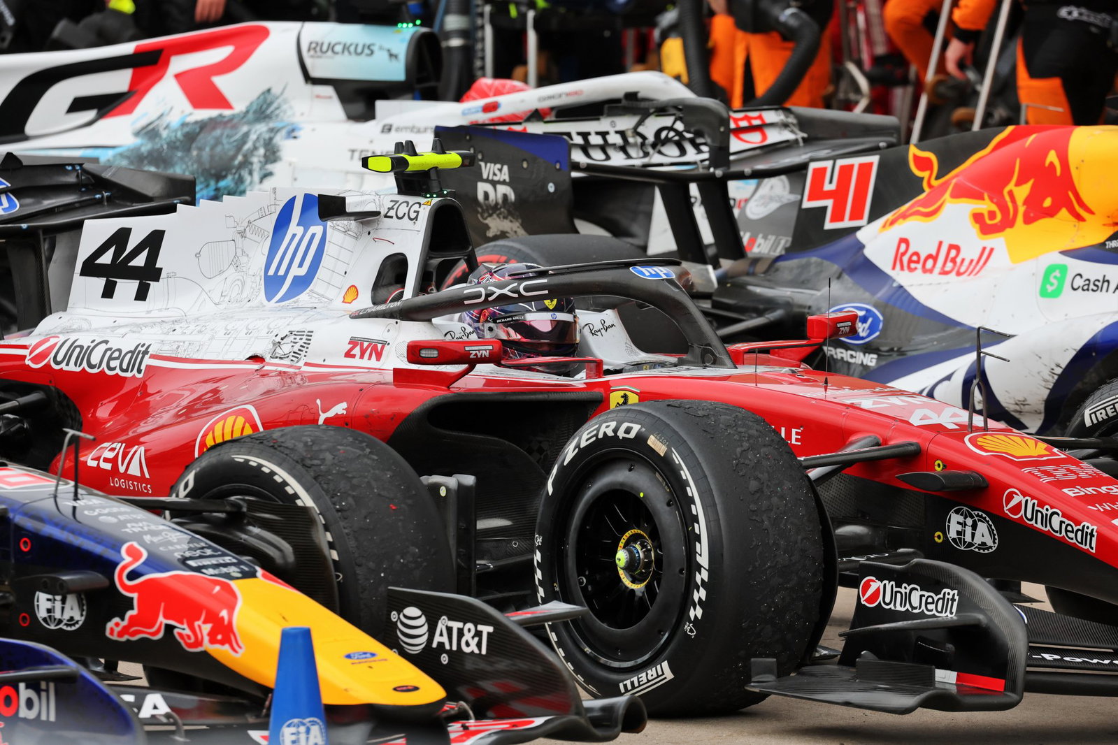 Hamilton just missed out on a podium at COTA 