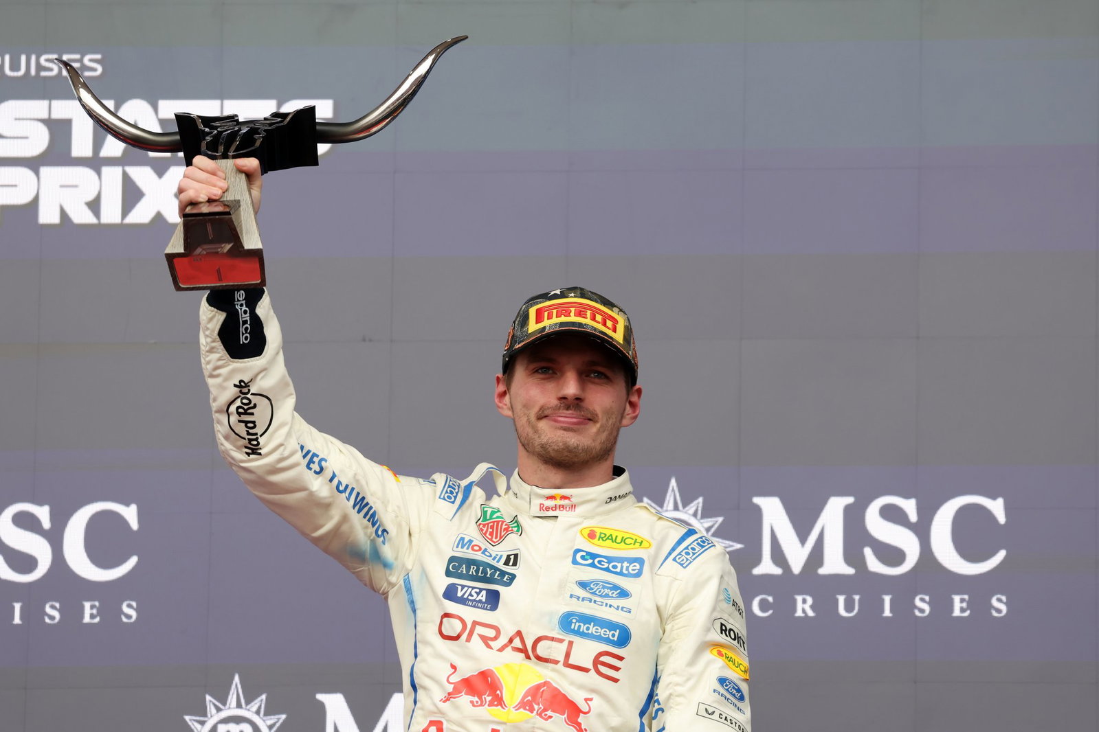 Verstappen still finished on the podium despite his frustrations