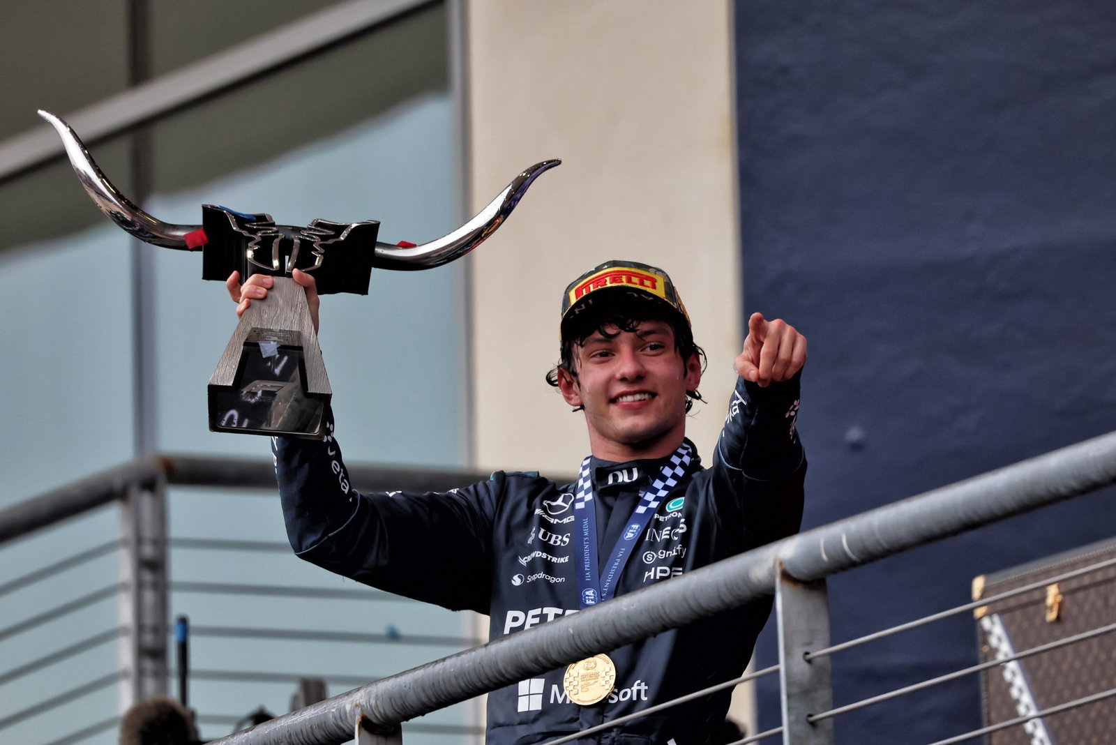 Antonelli will likely win the F1 title this weekend