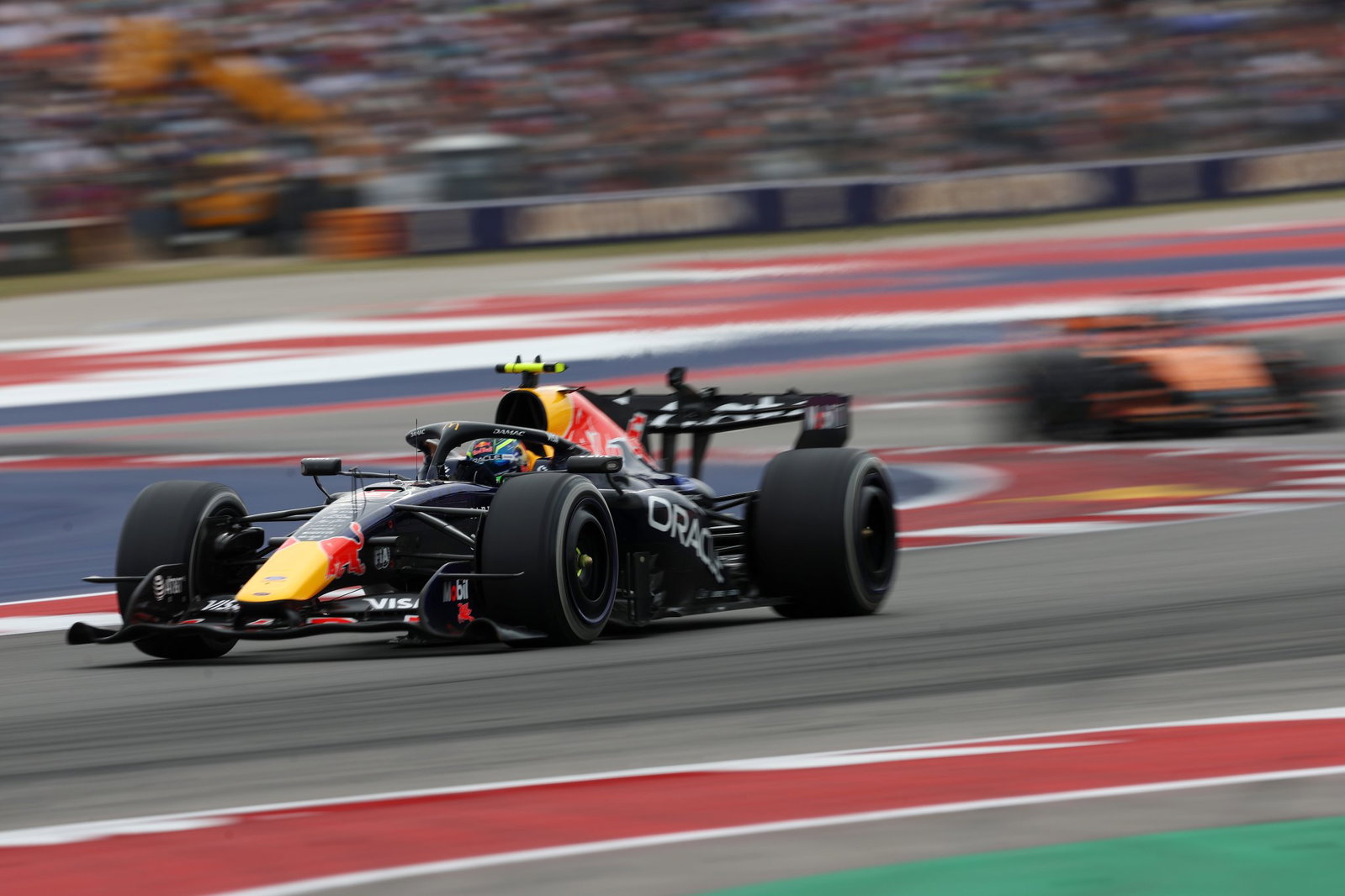 Hadjar finished sixth in Austin