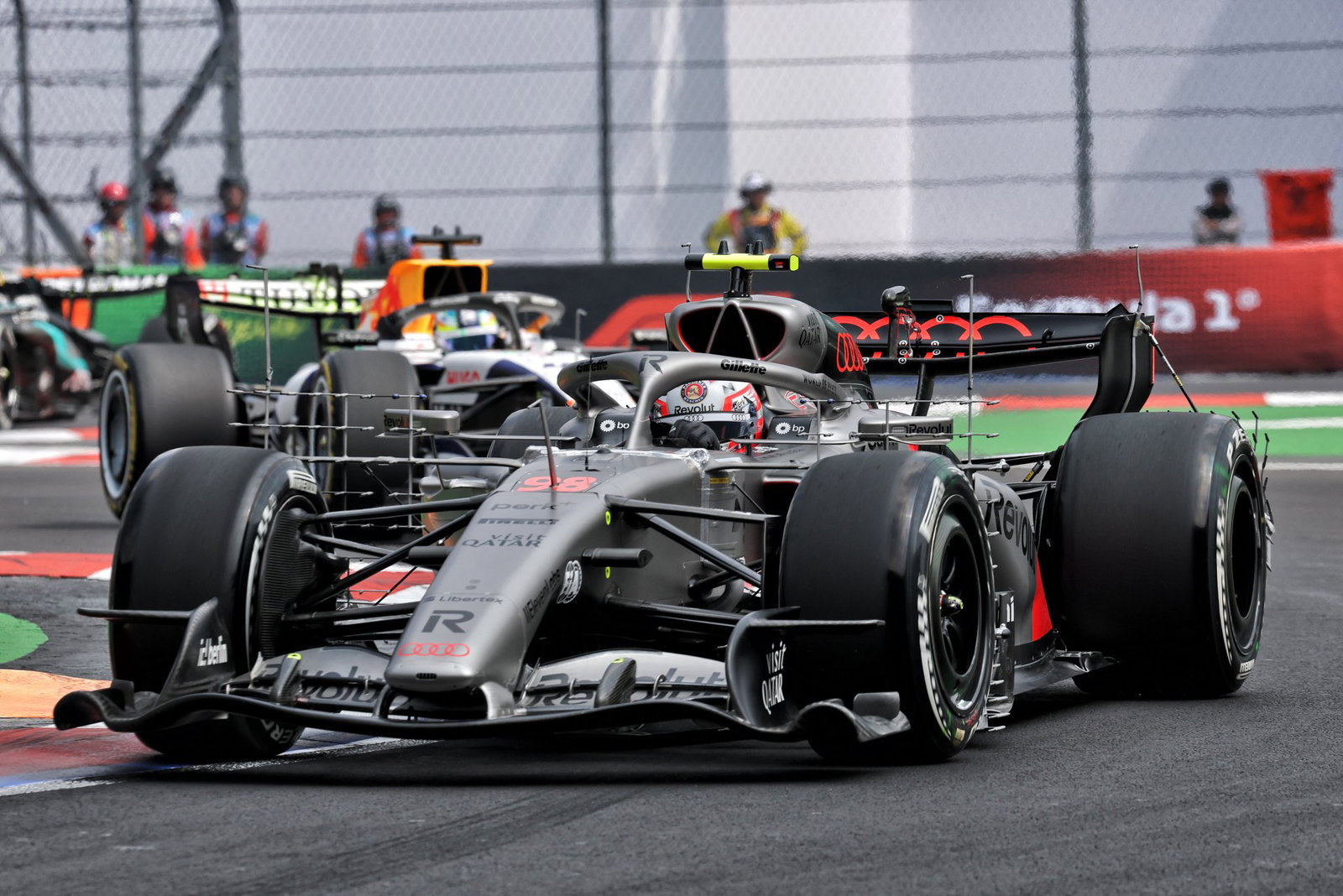 British teenager Freddie Slater made his F1 practice bow
