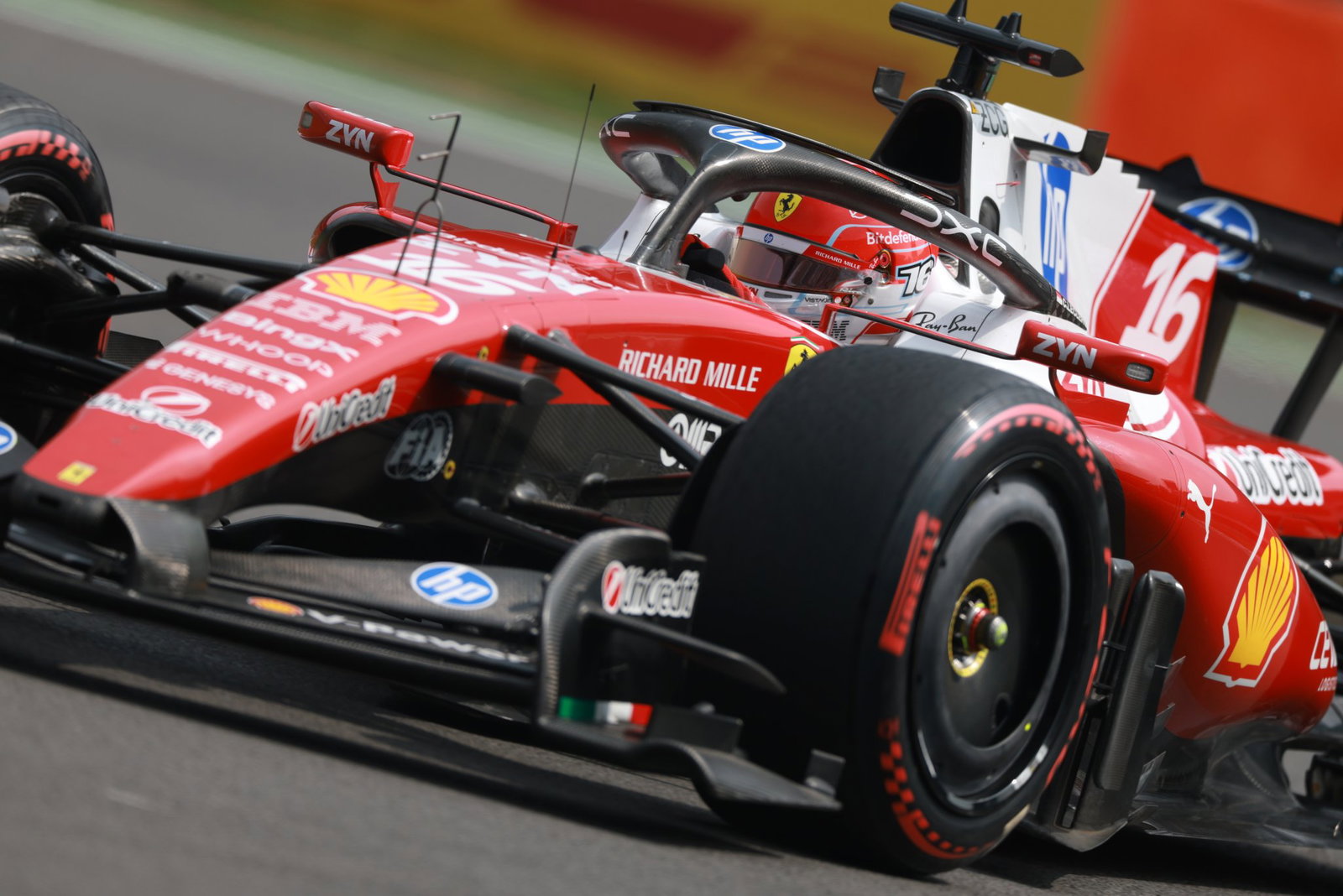 Charles Leclerc set the pace in first practice 