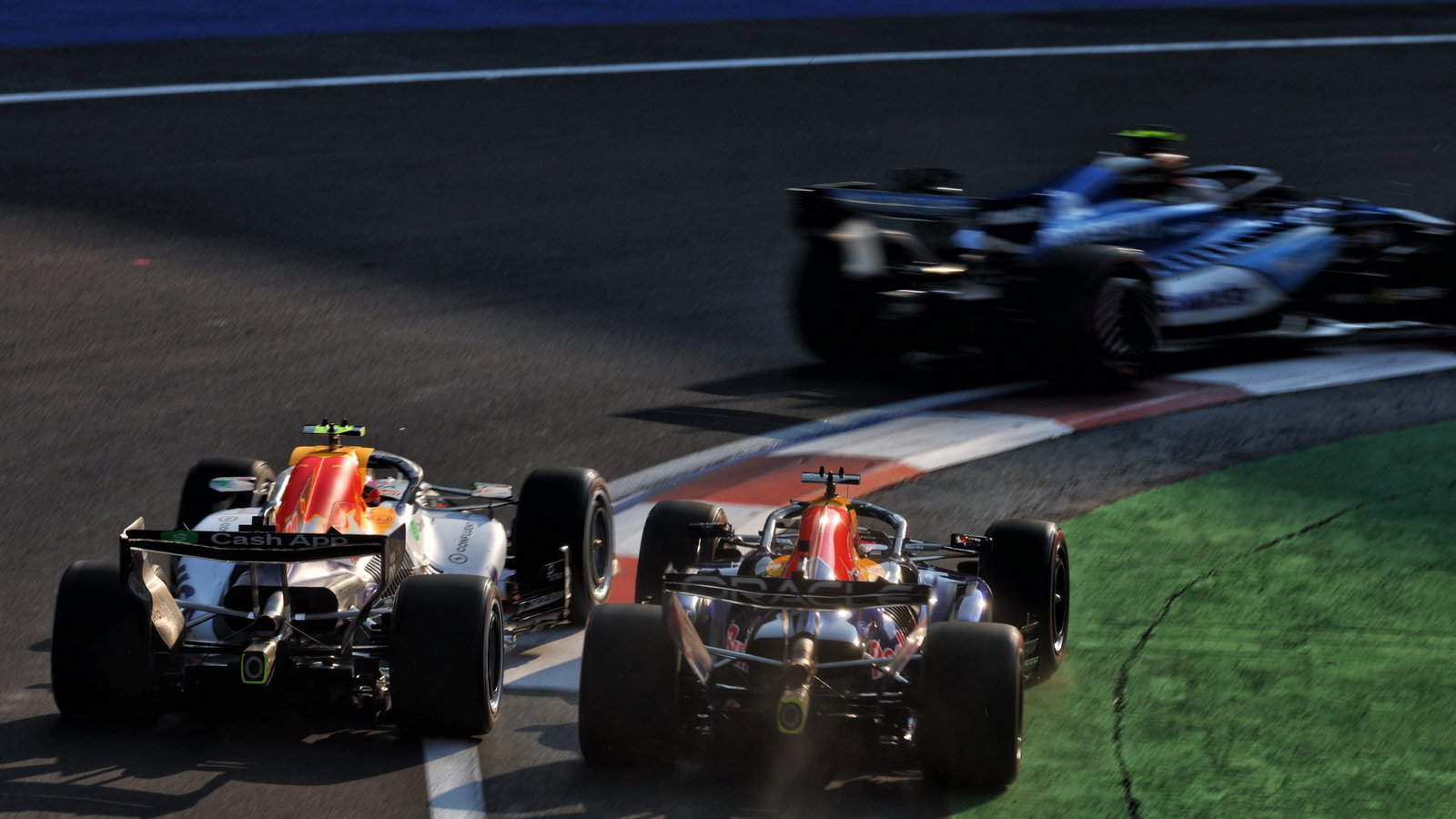 Verstappen and Lawson collided in FP2