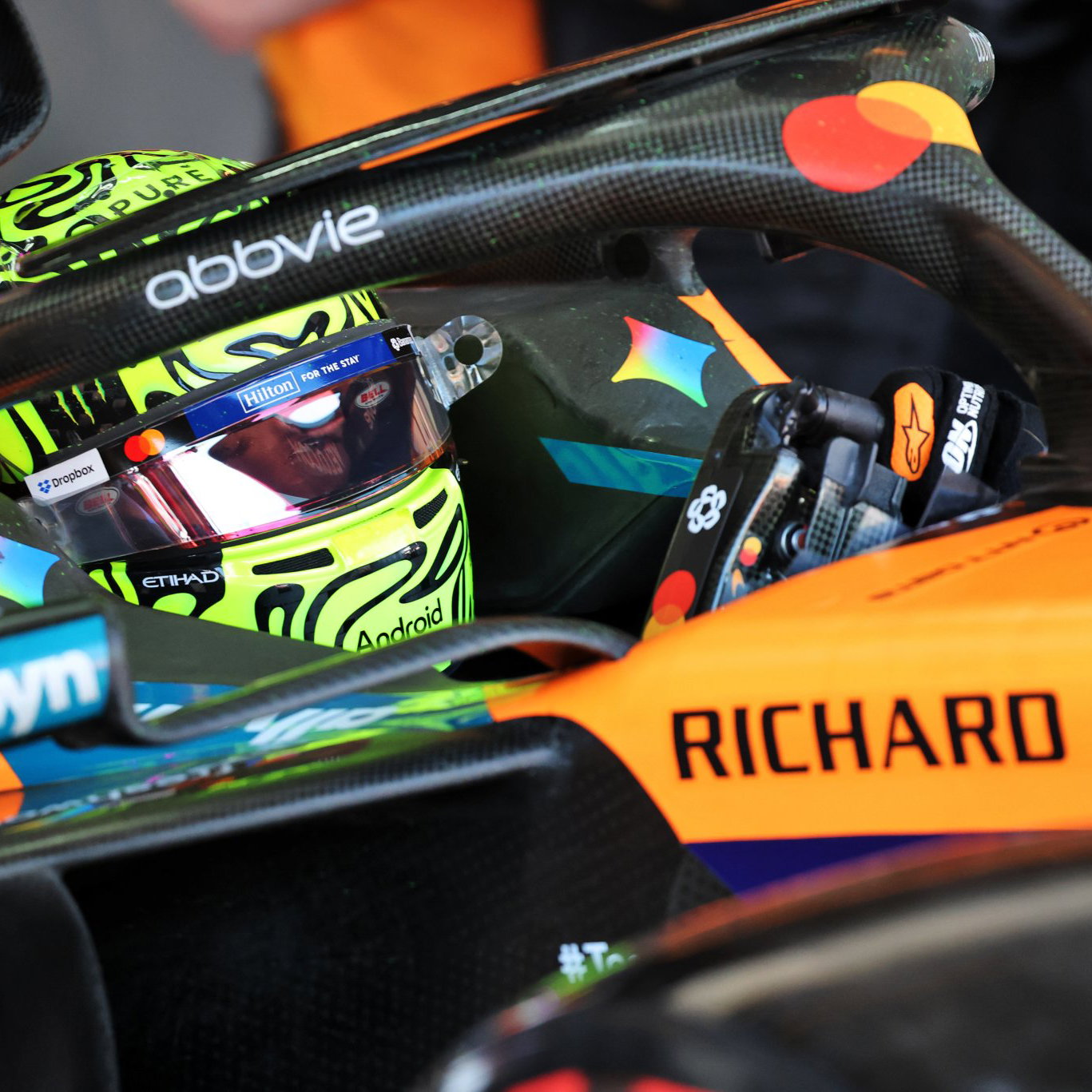 McLaren's Lando Norris set the pace in final practice