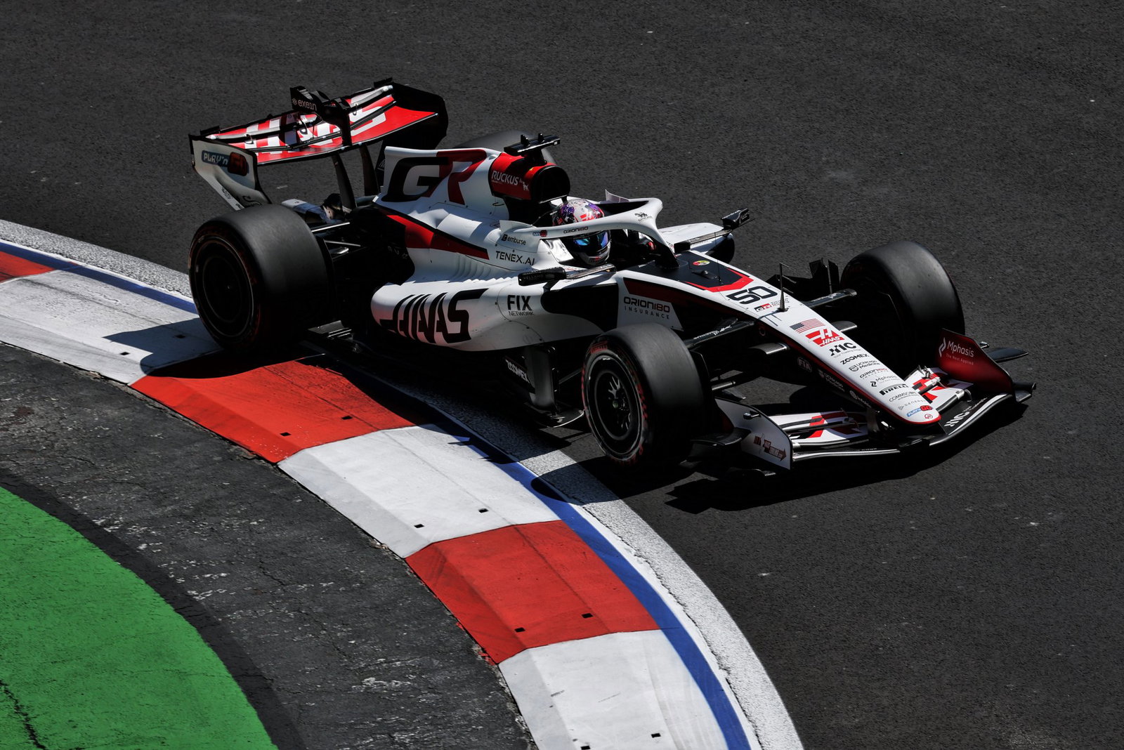 Hirakawa has taken over in Ocon's car