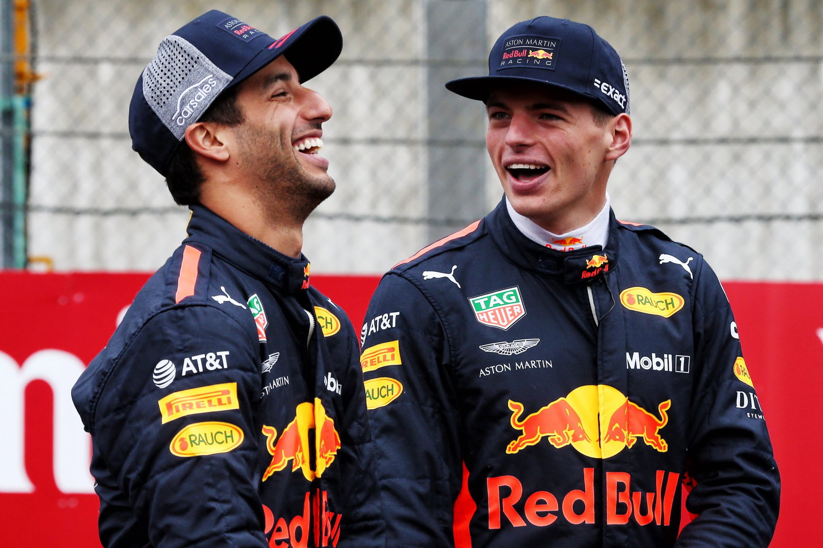 Ricciardo and Verstappen formed a popular partnership at Red Bull