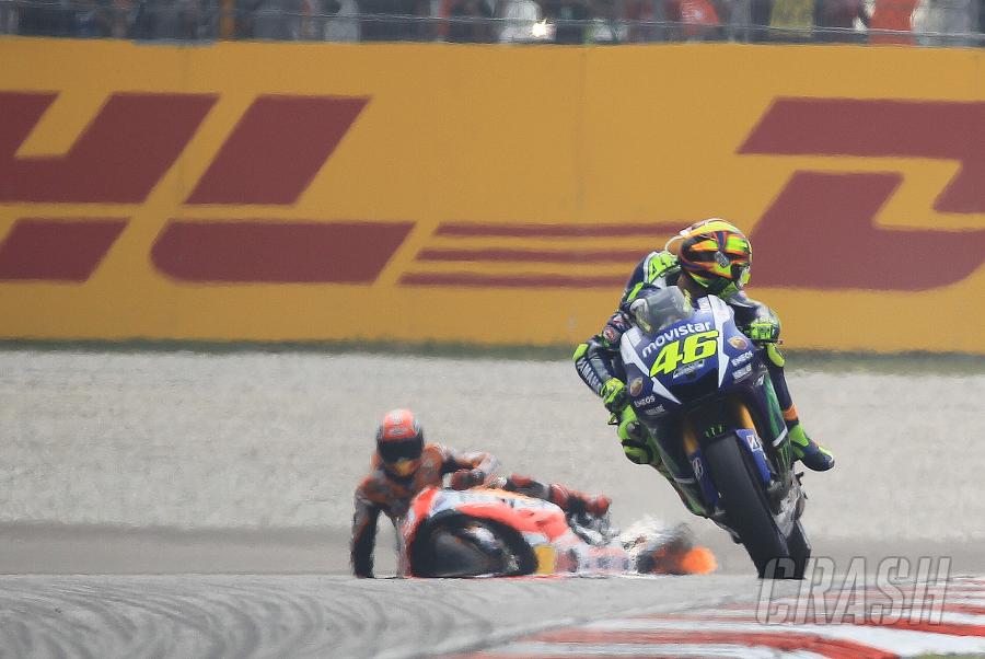 The Sepang 2015 ‘kick’: What do Valentino Rossi and Marc Marquez say now?