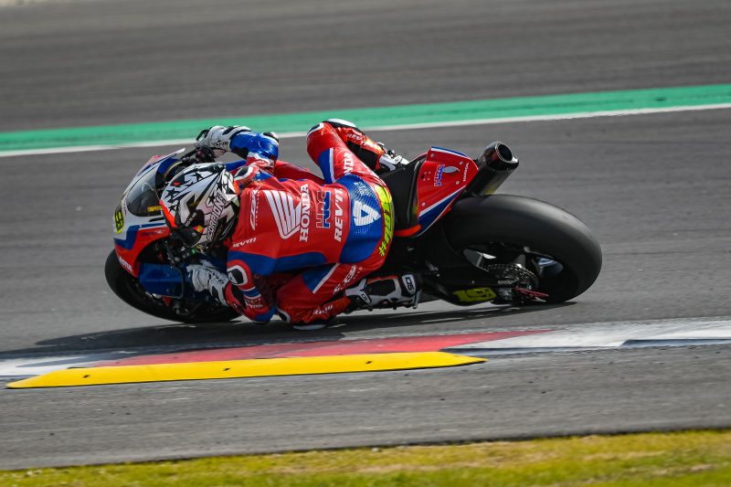 WorldSBK Test: Bautista limited for HRC, Haslam 10th fastest at Official test