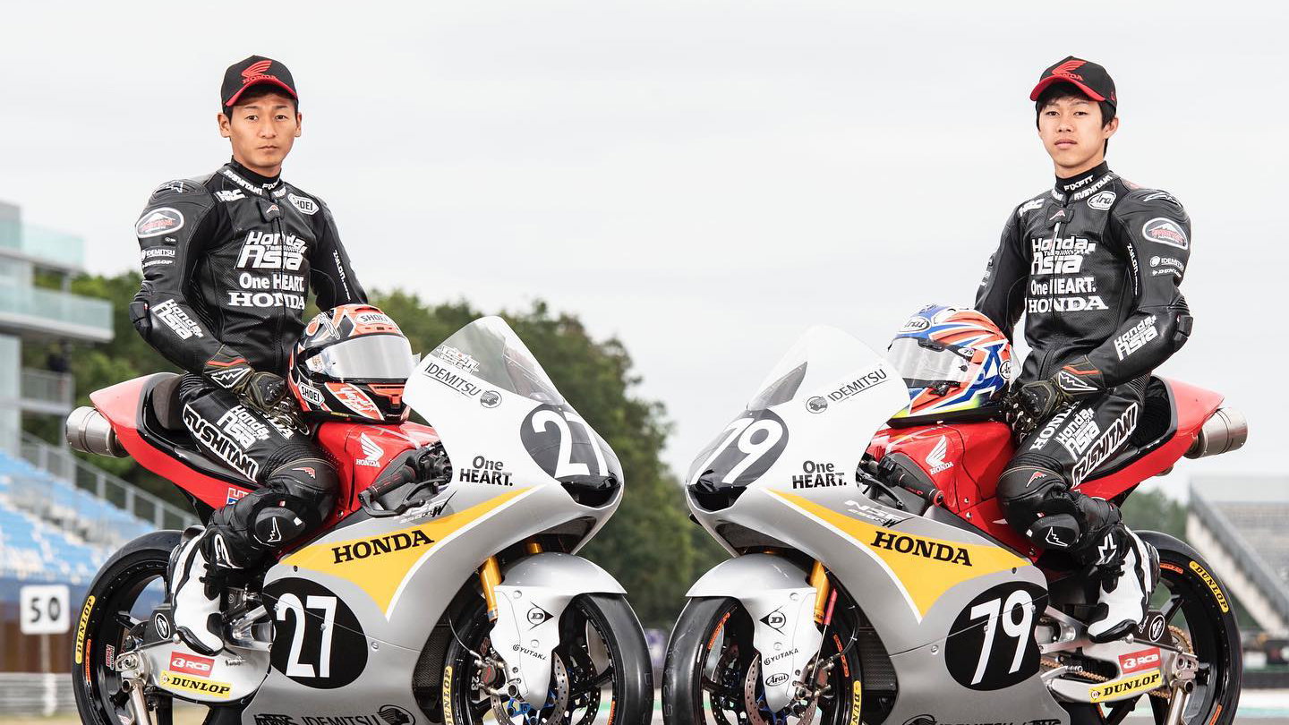 Assen: Honda Team Asia meluncurkan livery RC143 peringatan 60 tahun