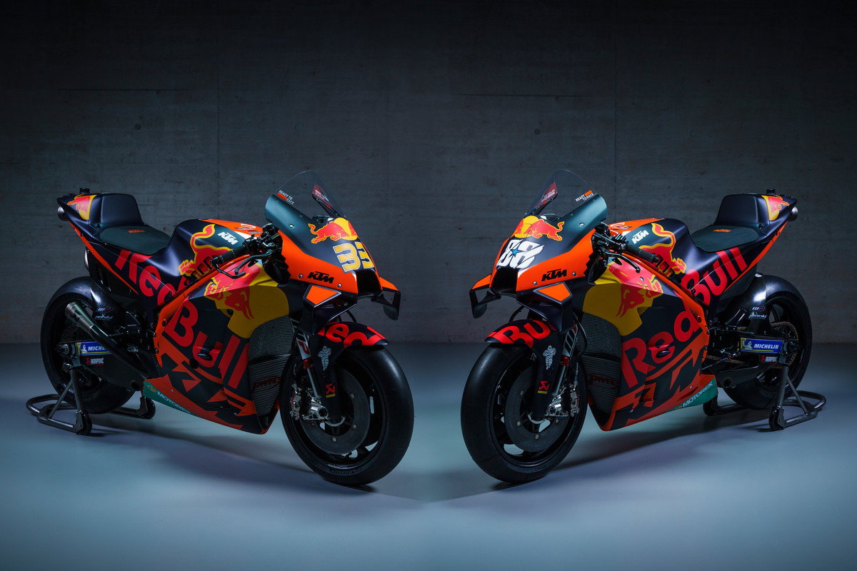 LIHAT PERTAMA: Livery MotoGP 2021 Red Bull KTM untuk Binder, Oliveira