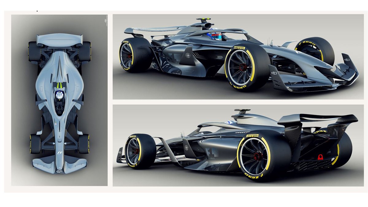 F1 reveals concept car designs for 2021