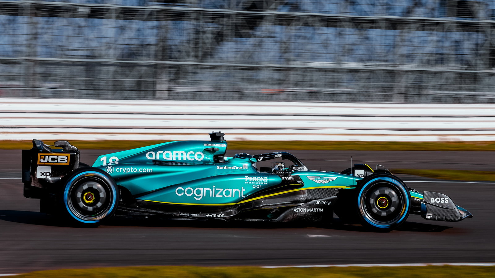 Mercedes and Aston Martin give 2023 F1 cars track debuts at Silverstone