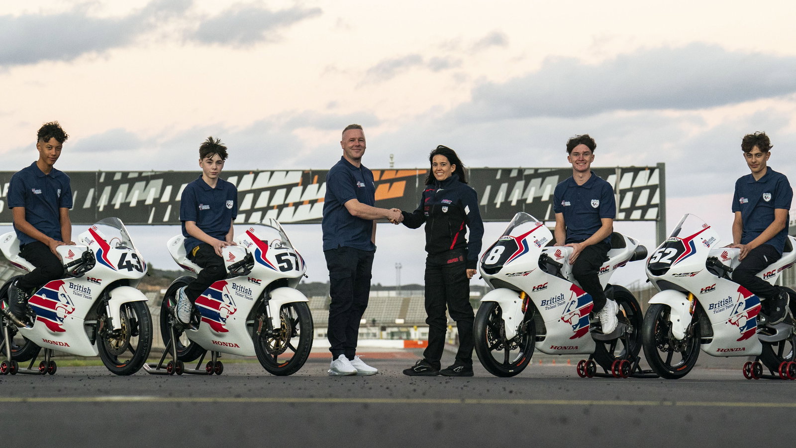 Michael Laverty and Dorna launch British Talent Team for JuniorGP and ETC